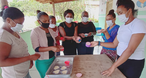 Marisqueiras de Mara aprendem a fazer sabonetes artesanais